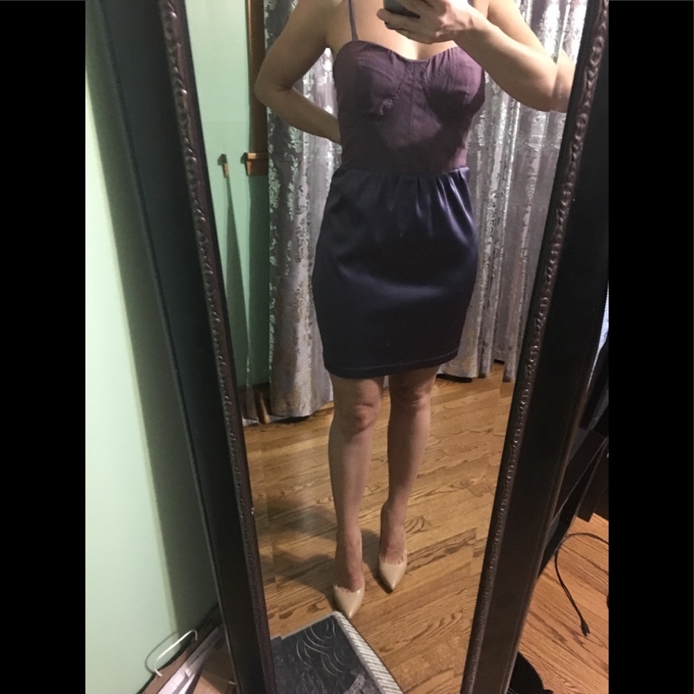 Walter by Walter Baker purple corset dress - Picture 6 of 6